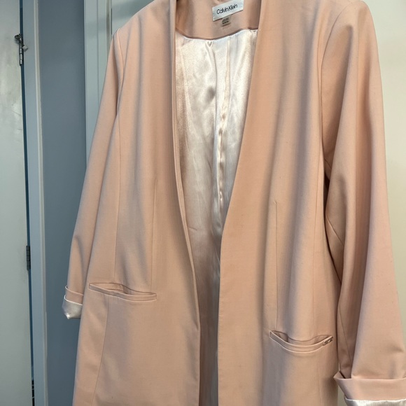 Calvin Klein Jackets & Blazers - Light pink Calvin Klein blazer